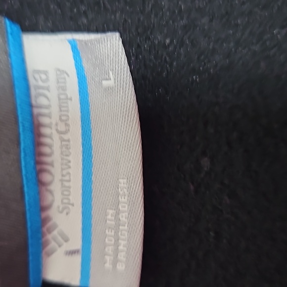 Columbia Fleece Jacket Zip Front Size L - Picture 5 of 10